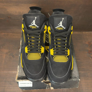 Jordan 4 Retro Thunder (2023) Size 11 (Pre-Owned) - tag
