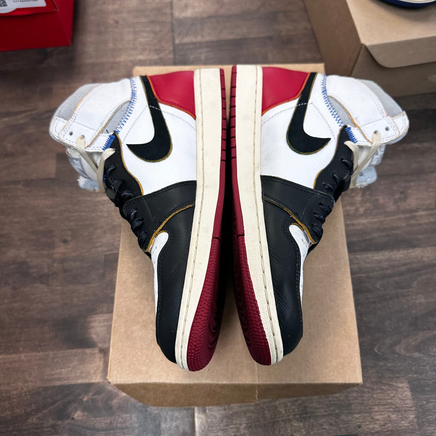 Union LA Black Toe Jordan 1 High (USED)