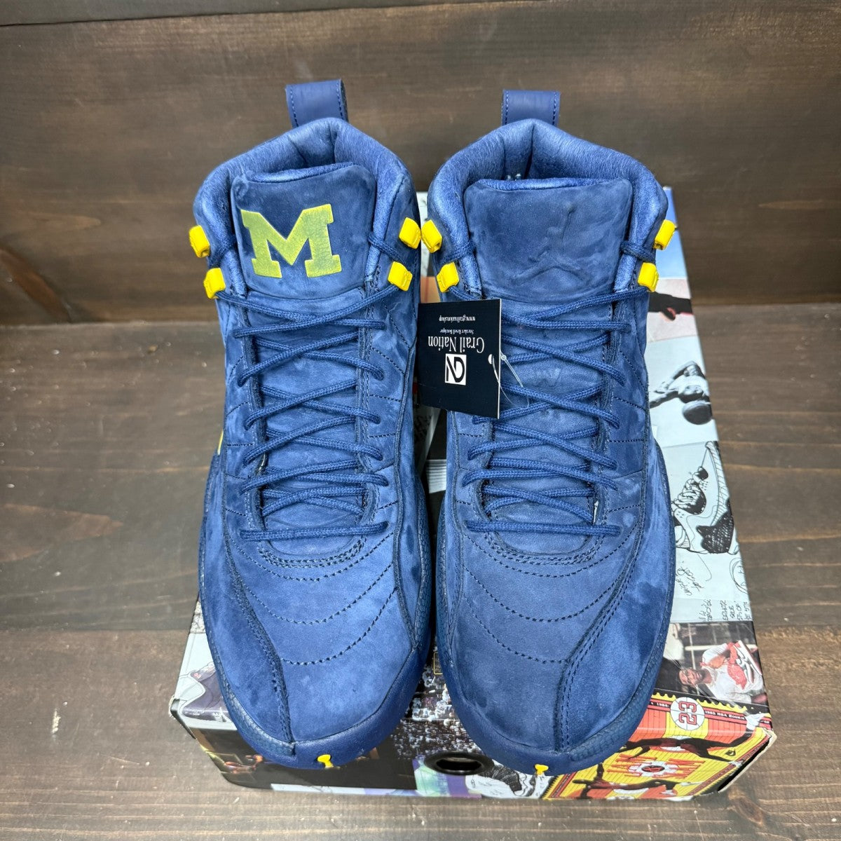 Jordan 12 Retro Michigan - Image 2