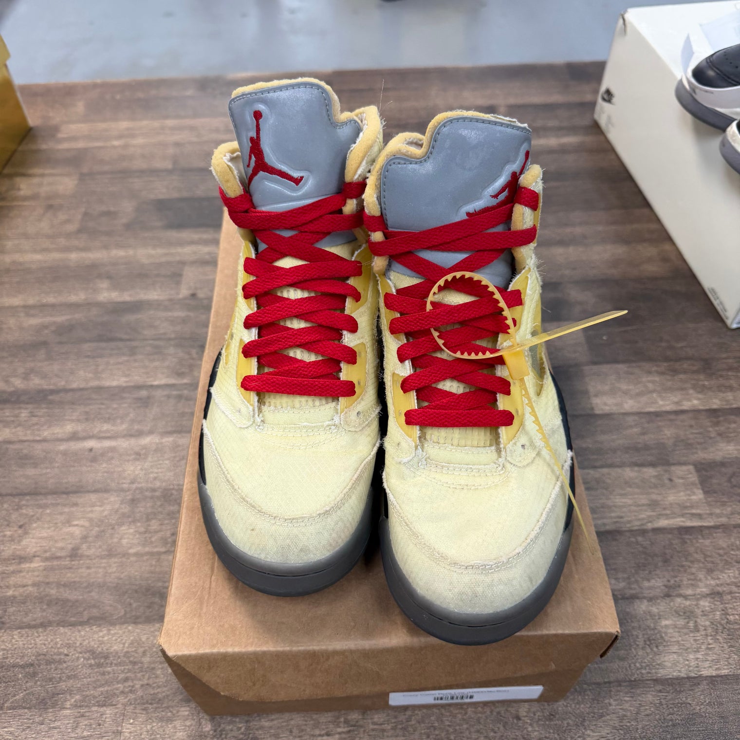 Sail Off-White Jordan 5 Retro (USED, No Box)