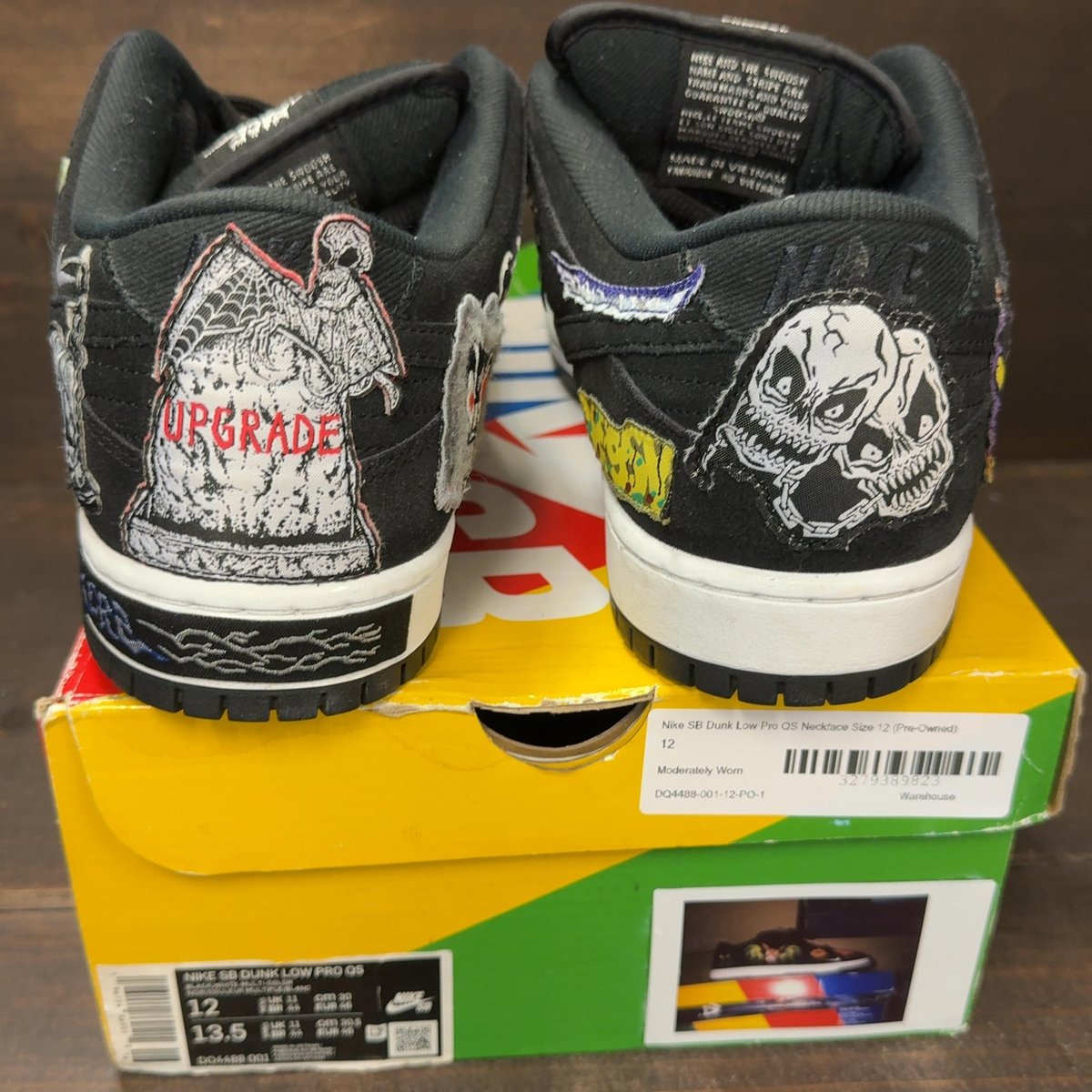 Nike SB Dunk Low Pro QS Neckface Size 12 (Pre-Owned) - aux