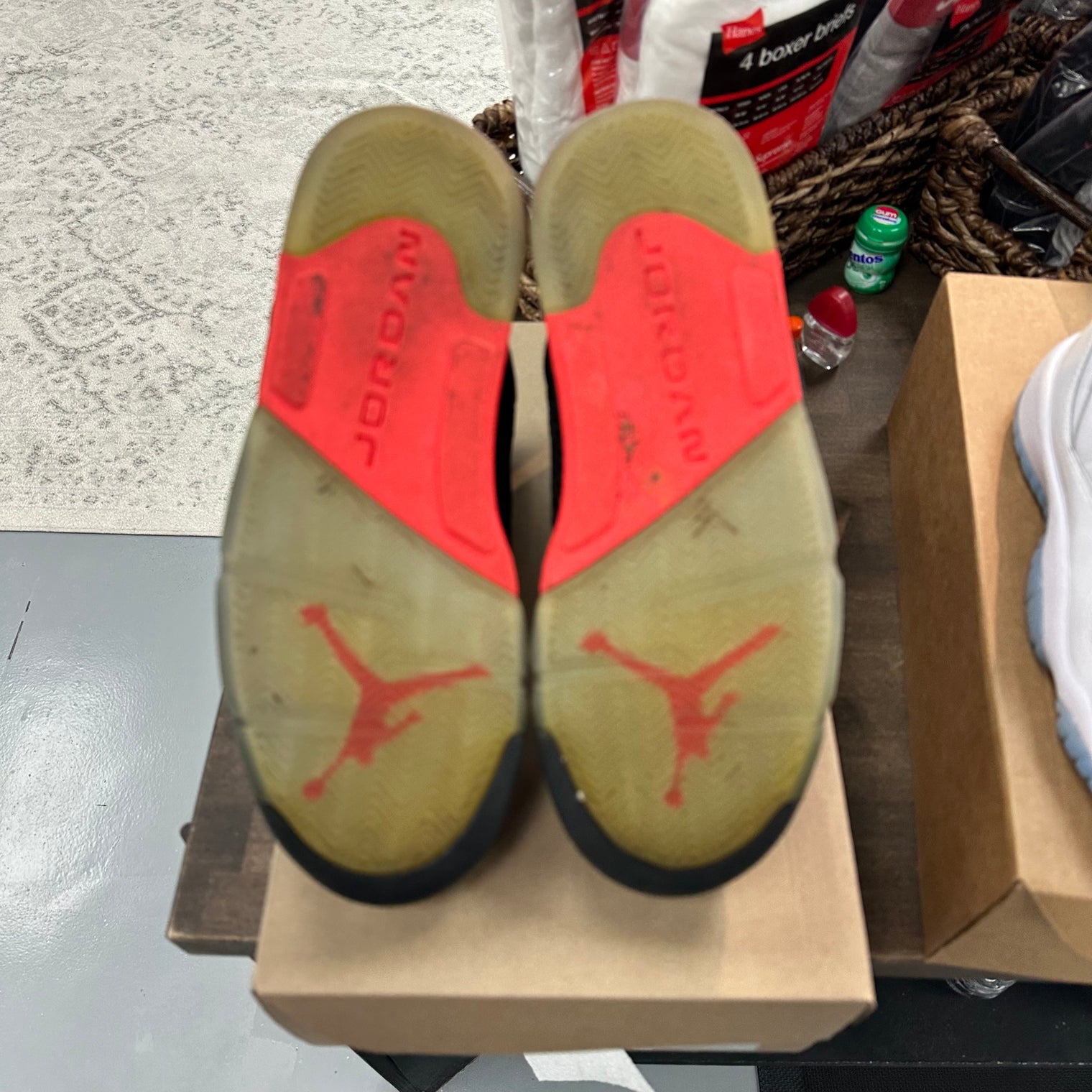 Jordan 5 3Lab5 Infared (USED, No Box)