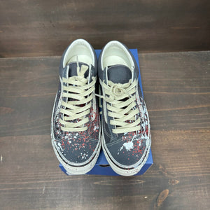 Vans Premium Old Skool 36 Paint Splatter Charcoal Grey Size 9 (Pre-Owned) - Image 3