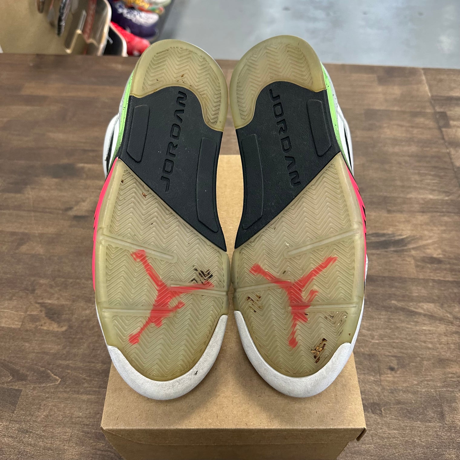 Poison All Star Jordan 5 (USED, No Box)