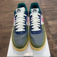 Nike ID Air Force 1 Gum Green Purple (USED)