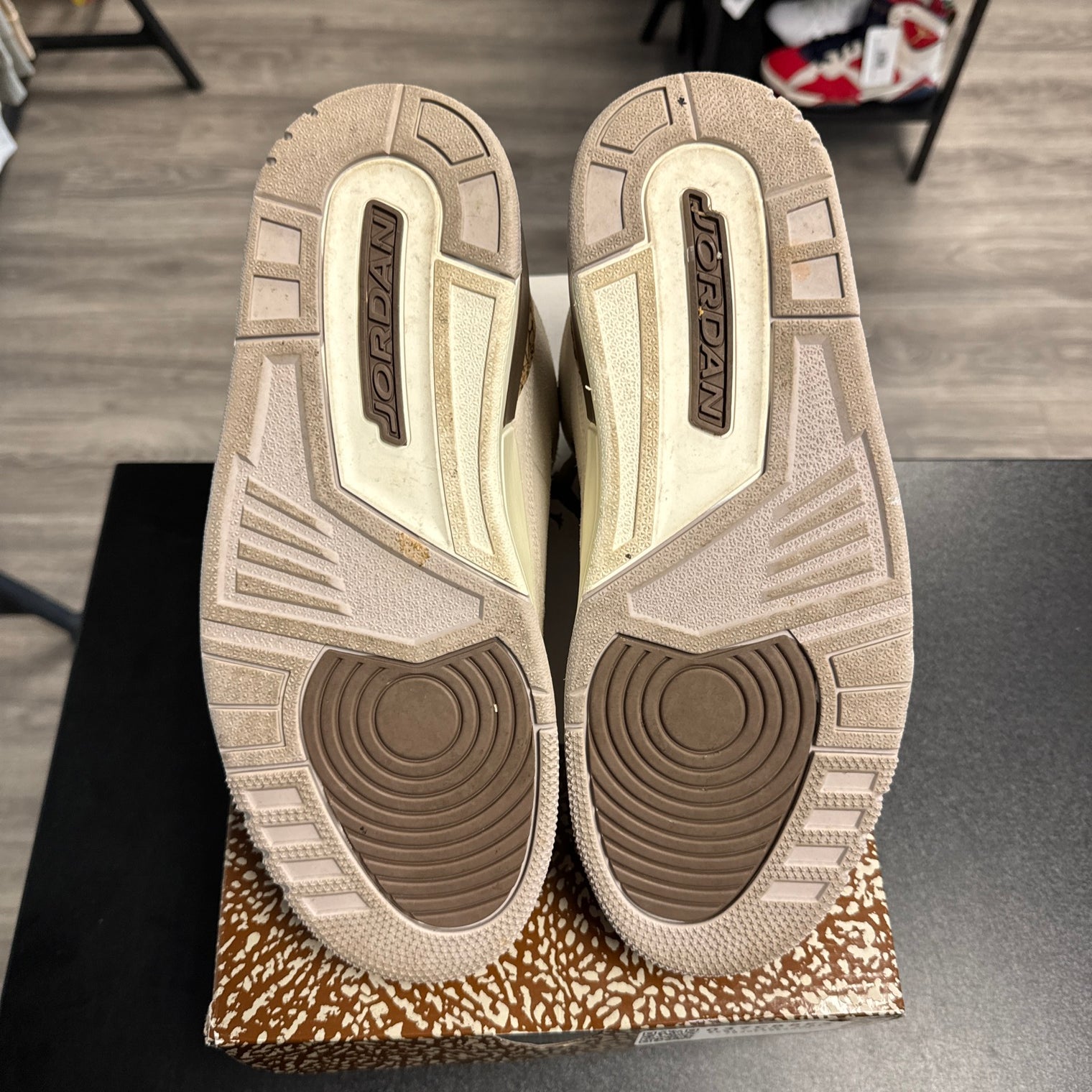 Palomino Jordan 3 (USED, missing lace)