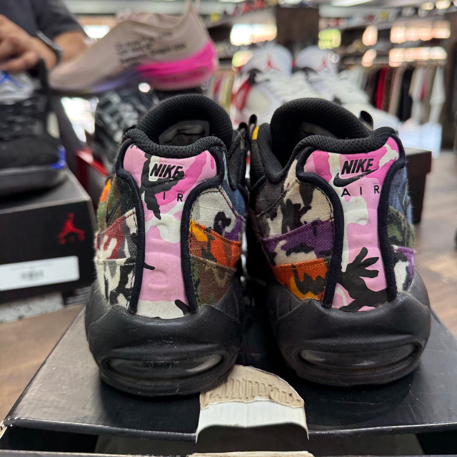 ERDL Party Black Air Max 95 (USED)