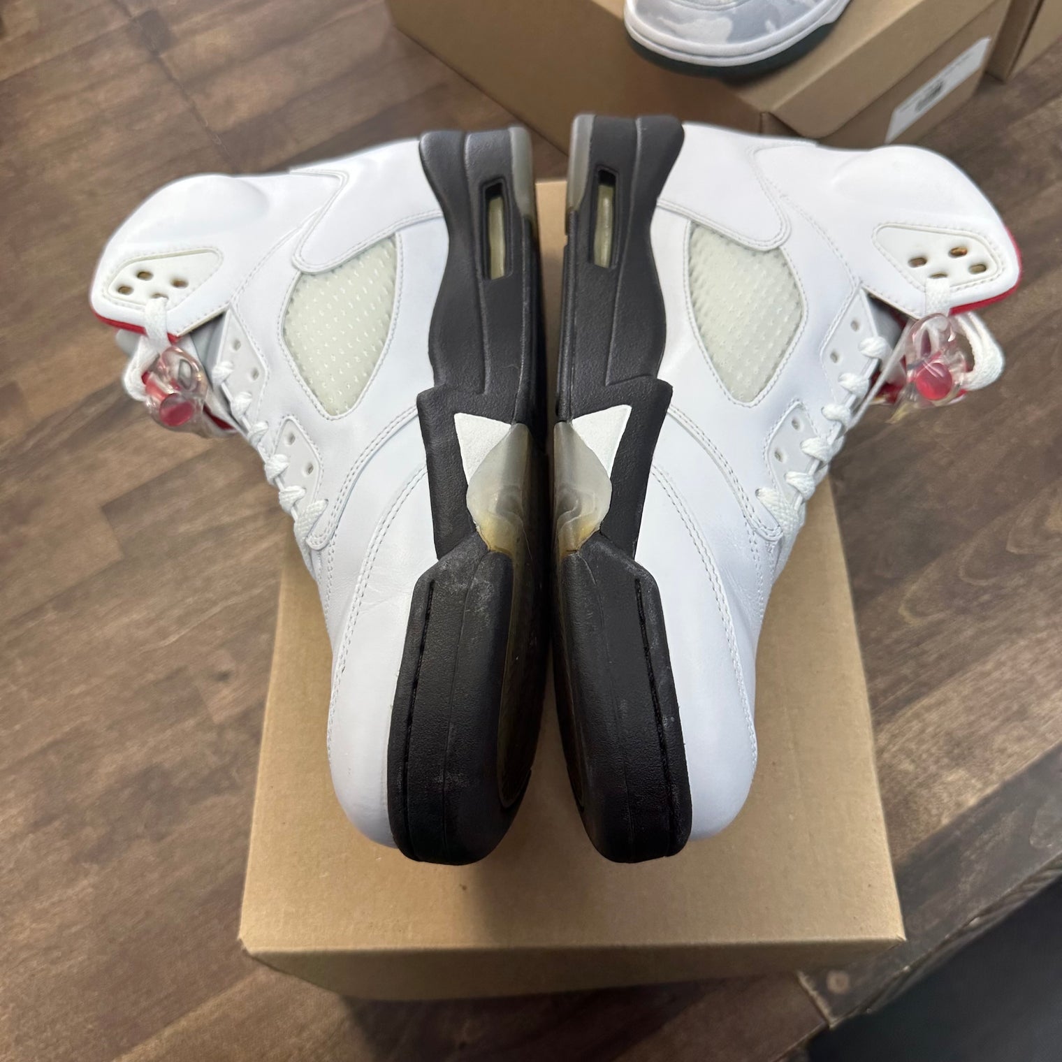 Fire Red Jordan 5 (2012) (USED, No Box)