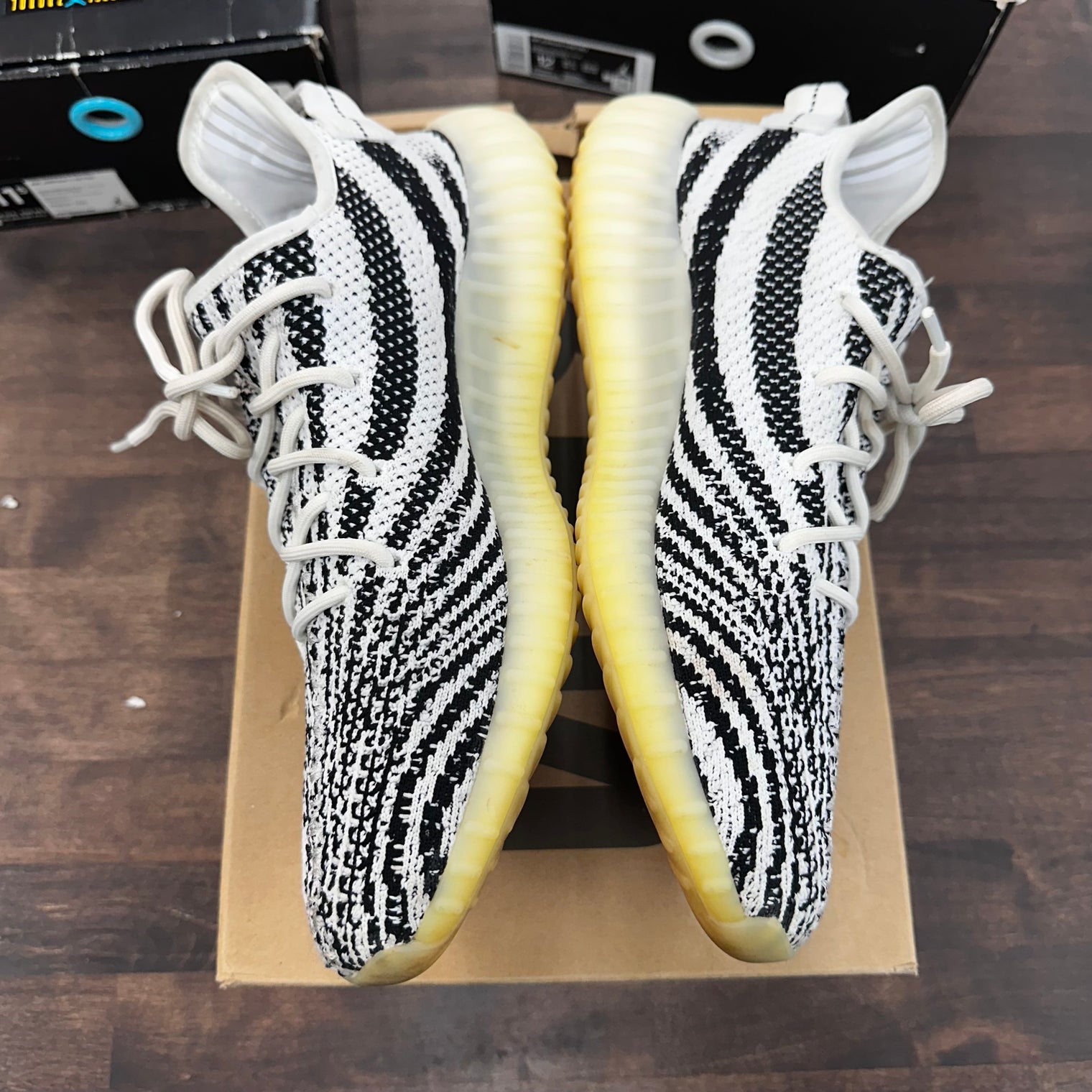 Zebra Yeezy 350 (USED)