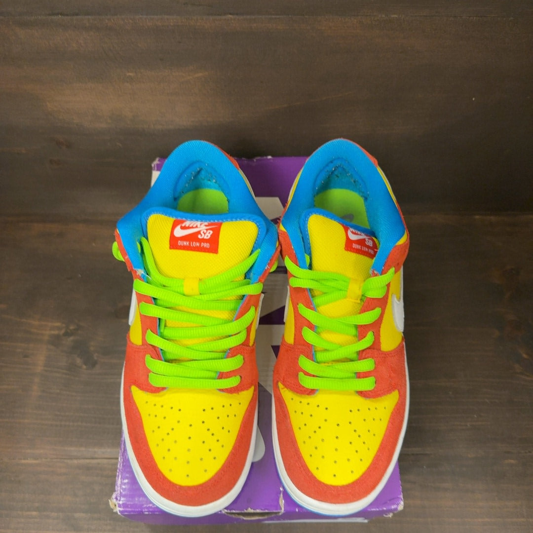 Nike SB Dunk Low Pro Bart Simpson Size 8 (Pre-Owned)