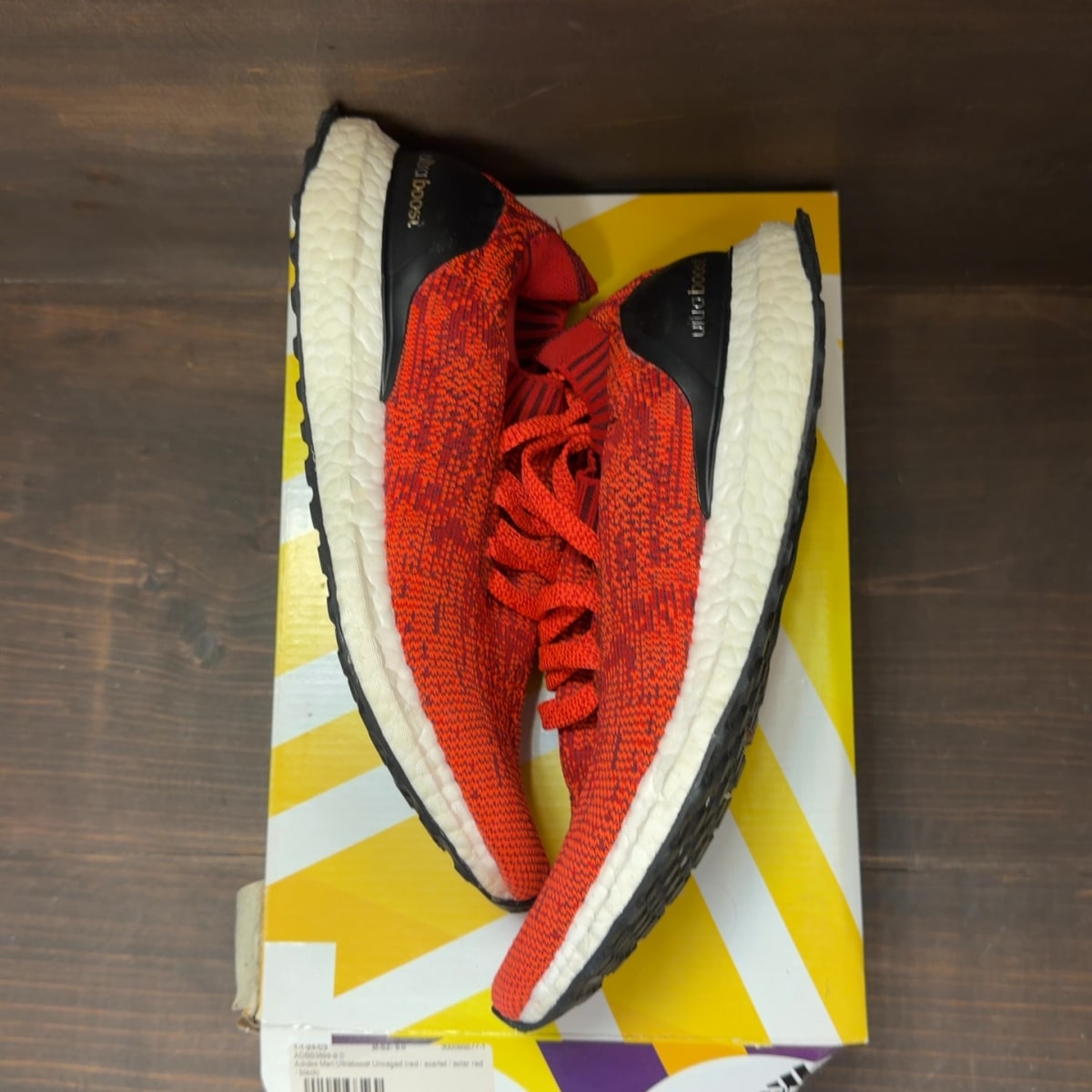 adidas Ultra Boost Uncaged Solar Red - Image 2