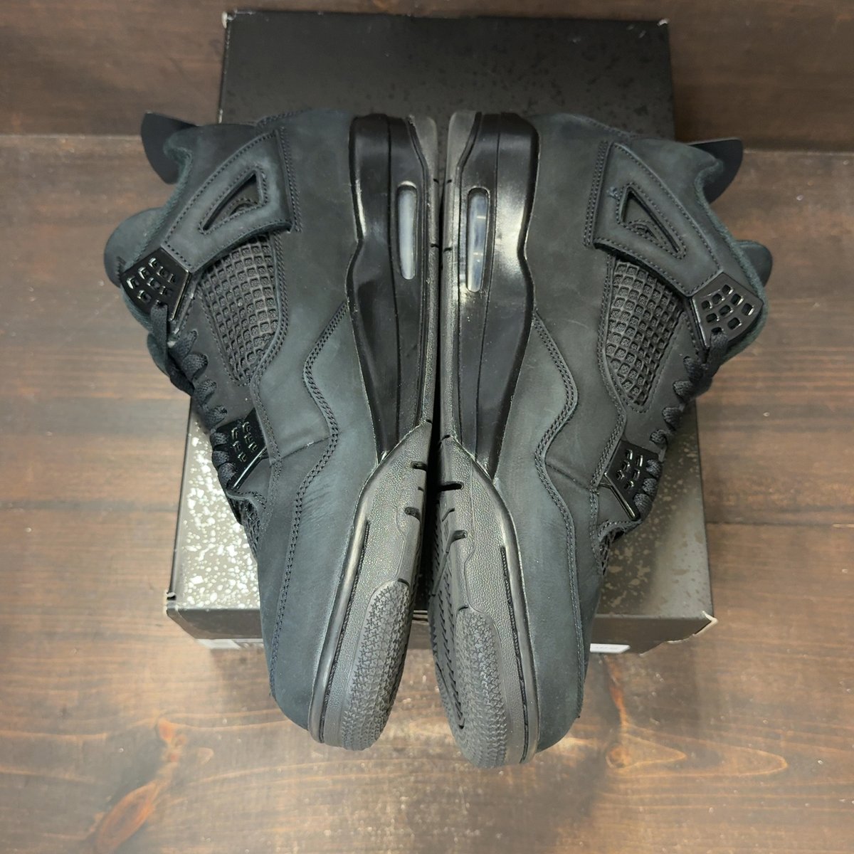 Jordan 4 Retro Black Cat (2025) Size 13 (Pre-Owned) - aux