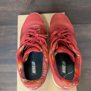 BKLYN BRED Nike Air Force 1 Red NIke ID Size 10.5 (Pre-Owned) - Image 5