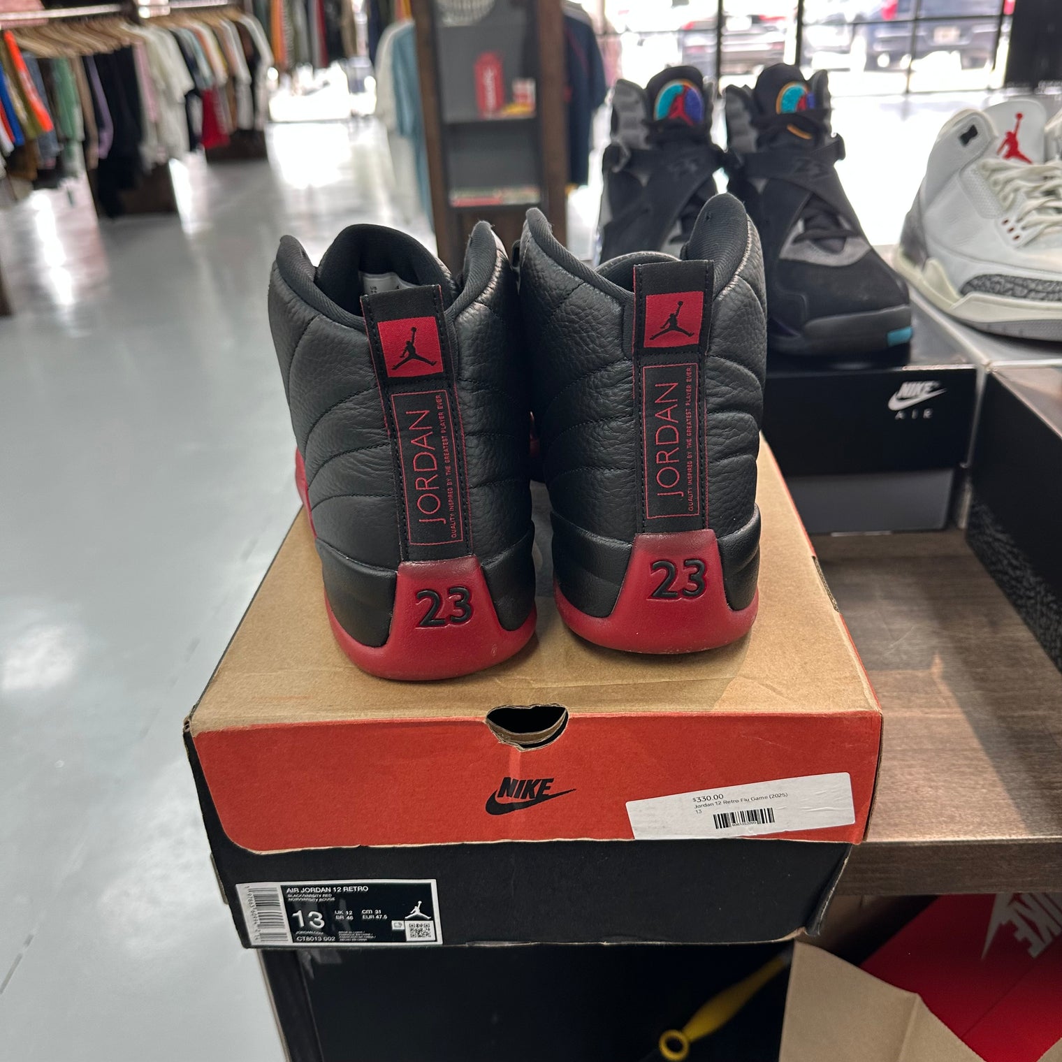 Flu Game Jordan 12 Retro (USED)