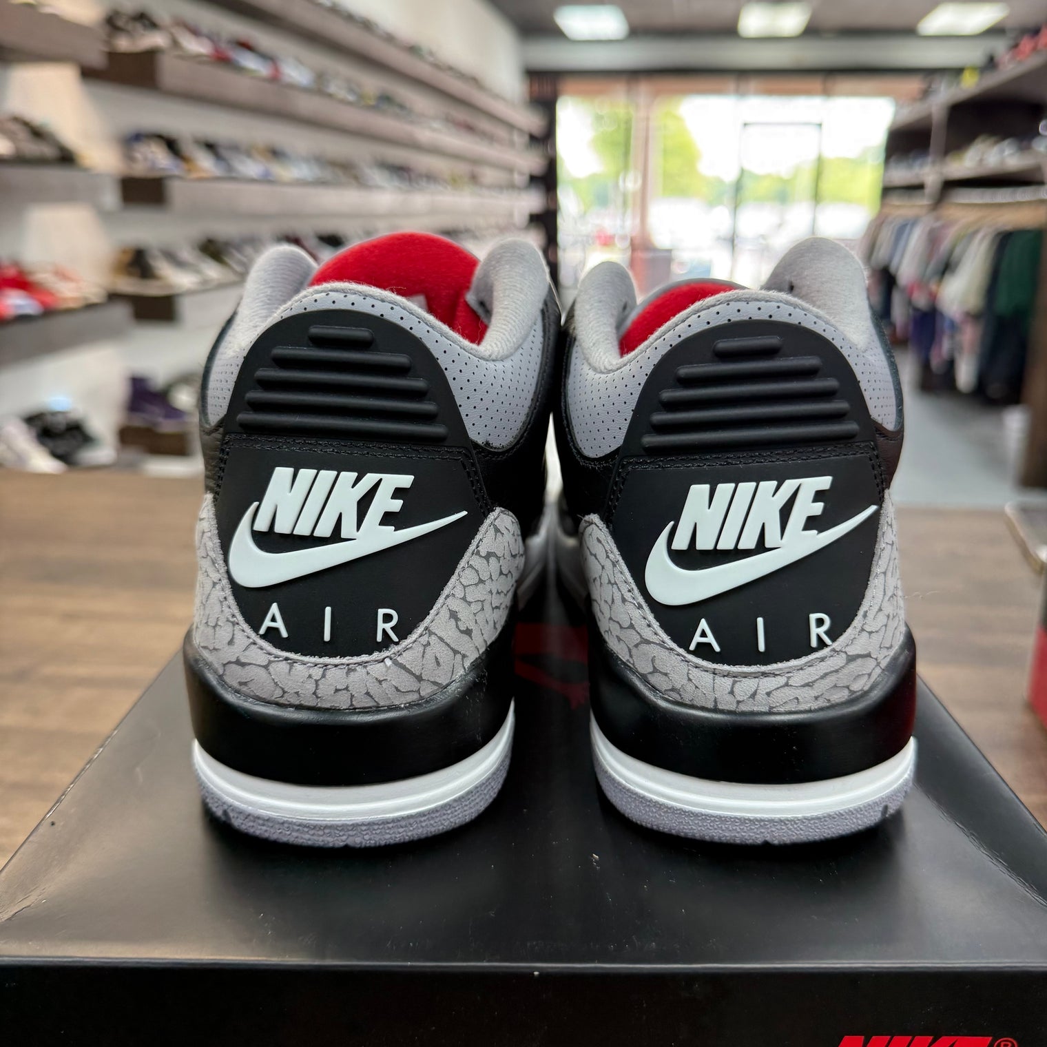 Black Cement Jordan 3 (USED)