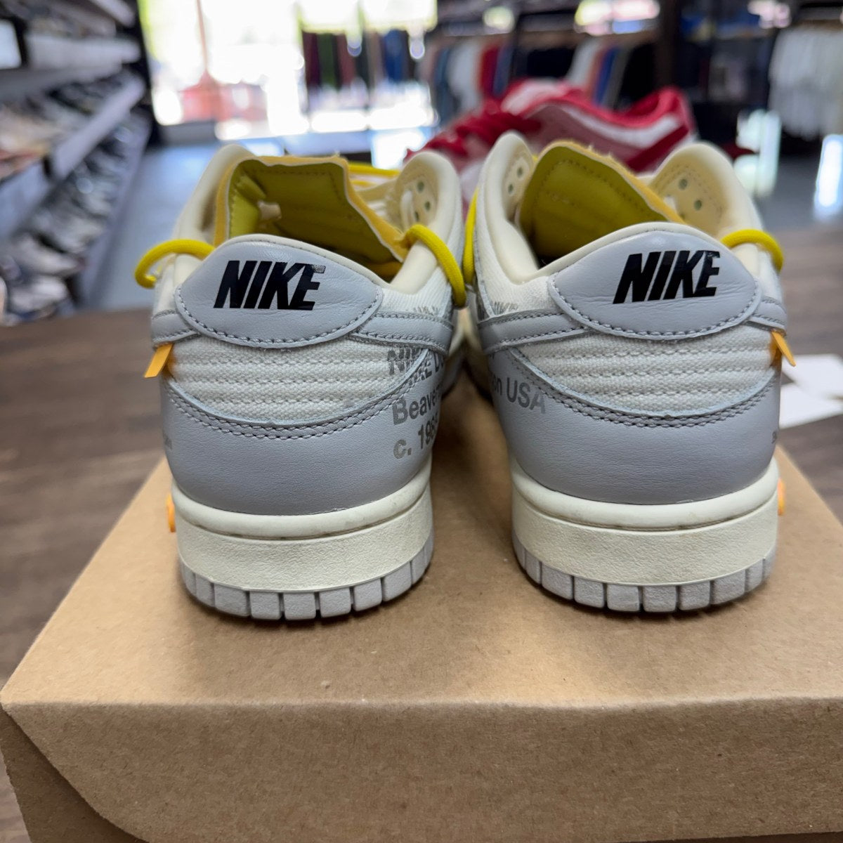 Nike Dunk Low Off-White Lot 29 Size 6.5 (Pre-Owned) - Image 4