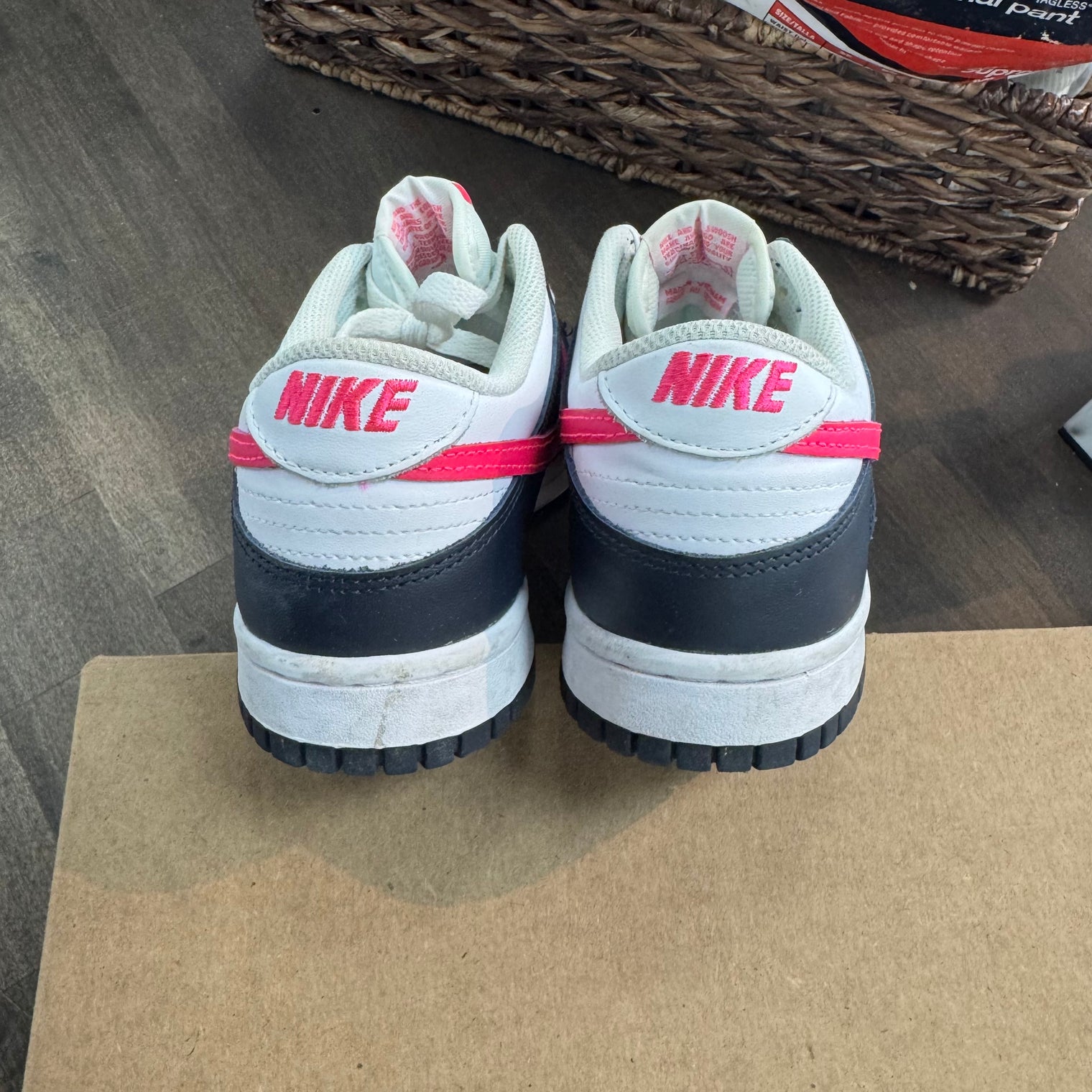 (GS) Obsidian Pierce Pink Dunk Low (USED, No Box)