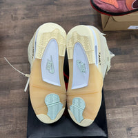Jordan 4 Retro Off-White Sail (Women's) - Image 5