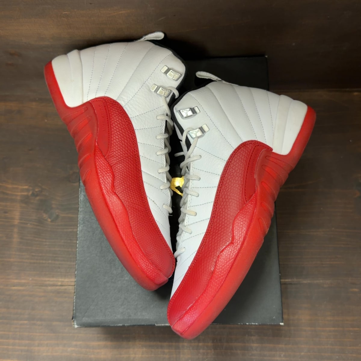 Jordan 12 Retro Cherry (2023) (GS) Size 7Y (Pre-Owned) - back