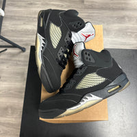 Black Metallic Jordan 5 (USED;No Box)