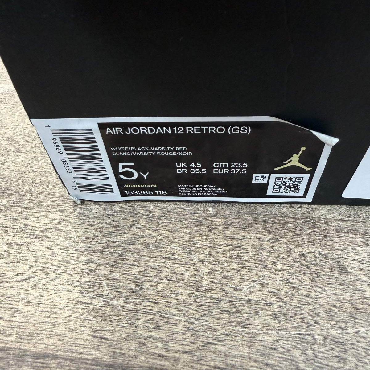 Jordan 12 Retro Cherry (2023) (GS) - Image 6
