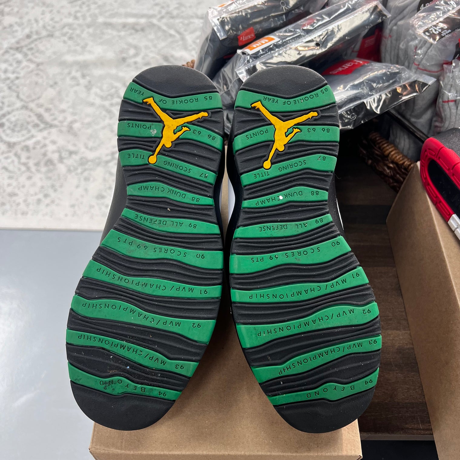 Seattle Jordan 10 (USED, No Box)