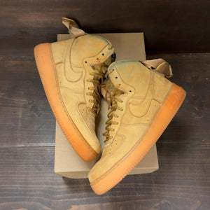 Nike Air Force 1 High Wheat (2016) (Women's) Size 11W (Pre-Owned) - back