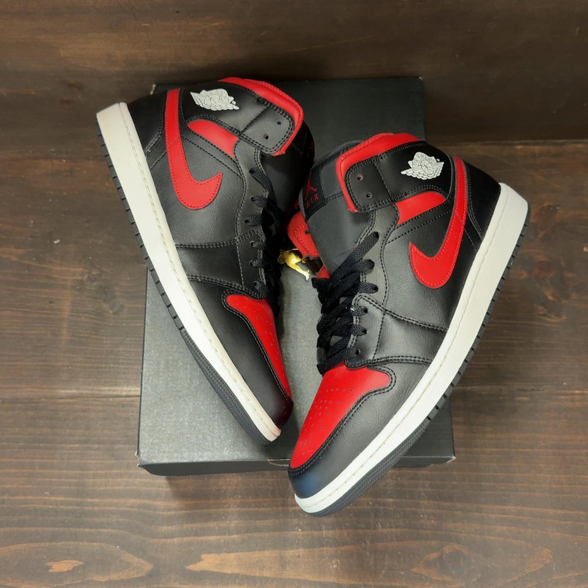 Jordan 1 Mid Bred Twist Size 12 (Pre-Owned) - back