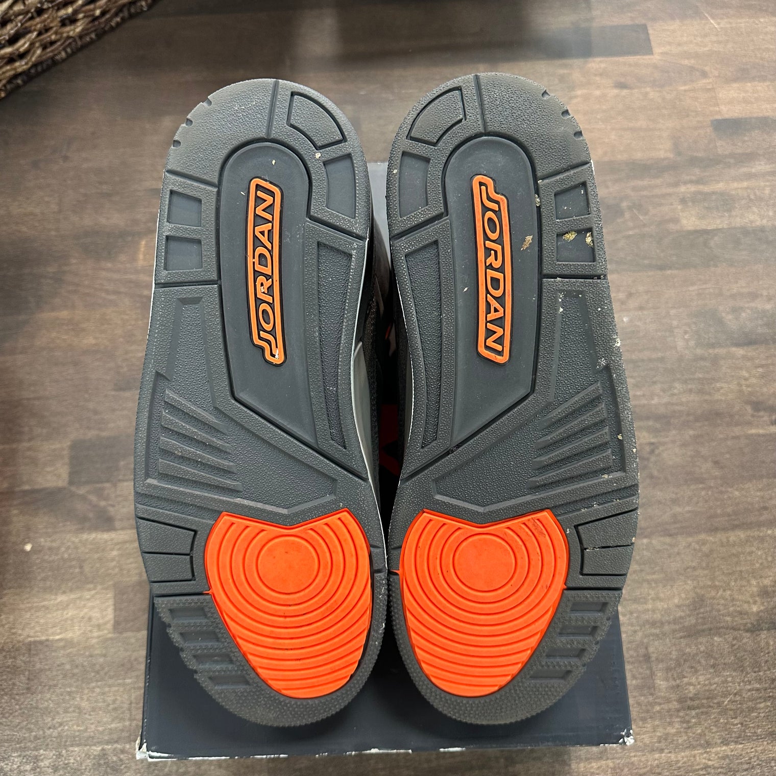 Jordan 3 Retro Fear Pack (2023) (USED, Replacement Box)