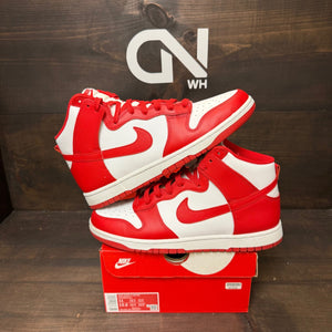 Nike Dunk High Championship White Red - Image 1