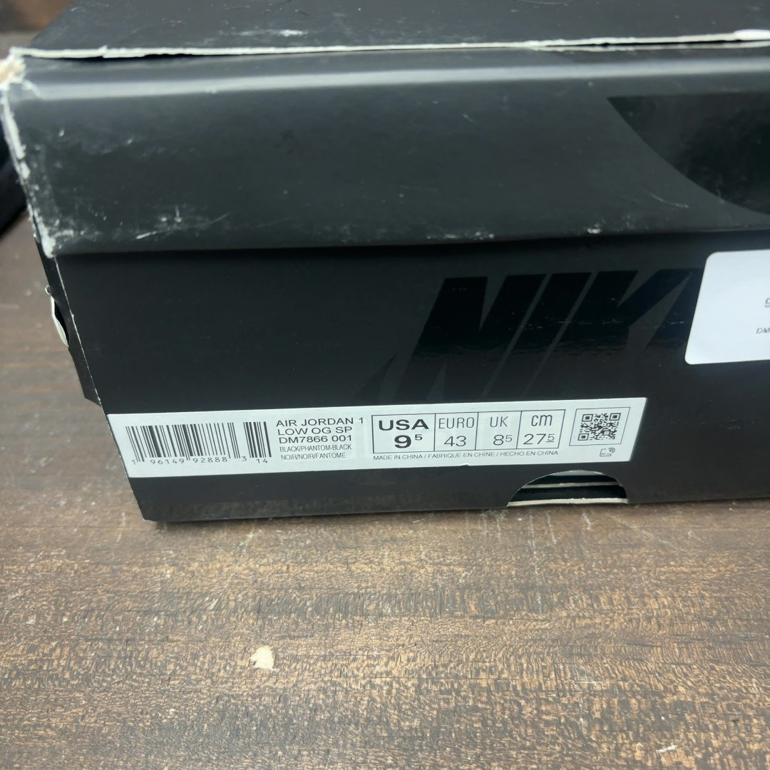 Jordan 1 Retro Low OG SP Travis Scott Black Phantom - Image 7