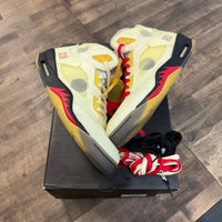 Off White Sail Jordan 5 Retro (USED)
