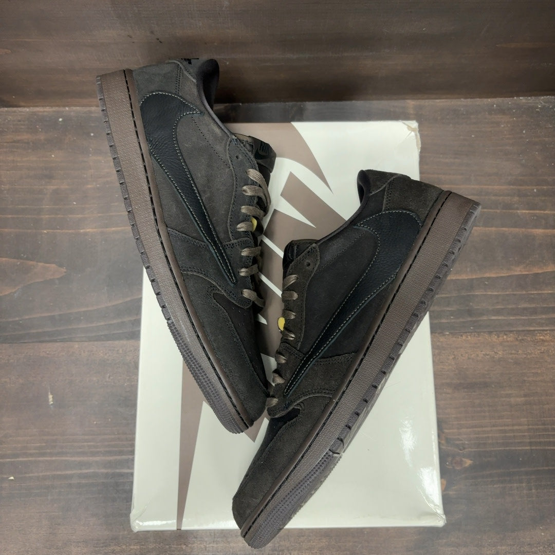 Jordan 1 Retro Low OG SP Travis Scott Velvet Brown Size 13 (Pre-Owned)