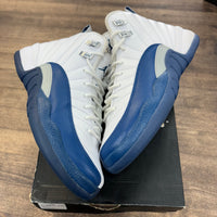 French Blue Jordan 12 (GS) (USED, Replacement Box)