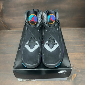 Jordan 8 Retro Aqua (2025) Size 10.5 (Pre-Owned)