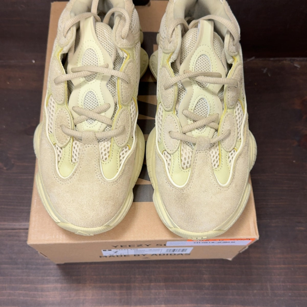 adidas Yeezy 500 Super Moon Yellow - Image 3