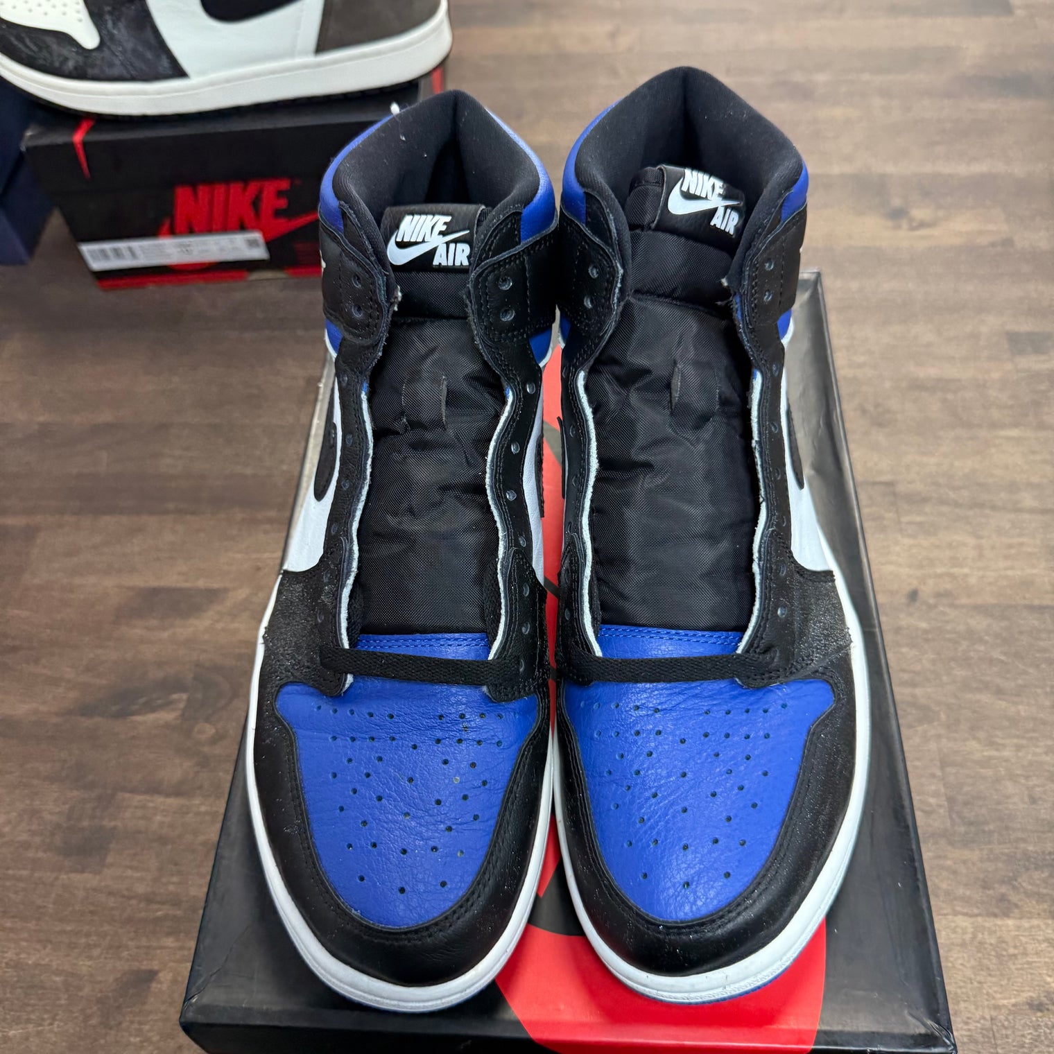 Royal Toe Jordan 1 High (USED)