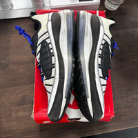 White Black Racer Blue Air Max 98 (USED)