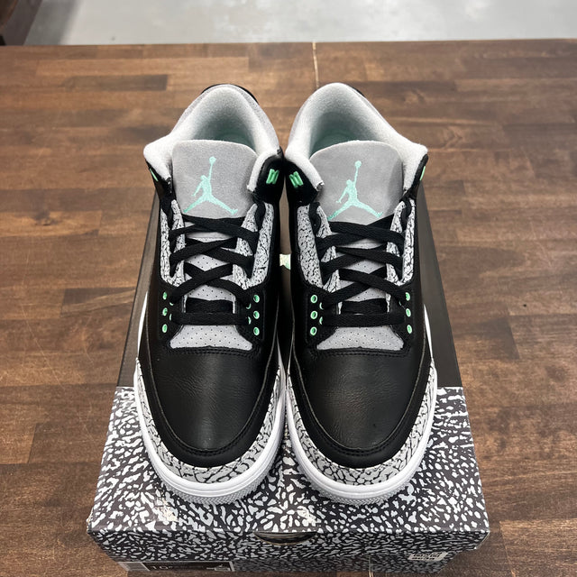 Green Glow Jordan 3 (USED)
