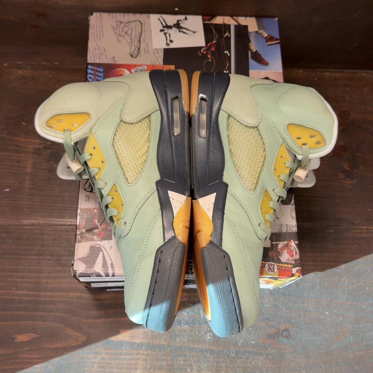 Jordan 5 Retro Jade Horizon Size 12 (Pre-Owned) - aux
