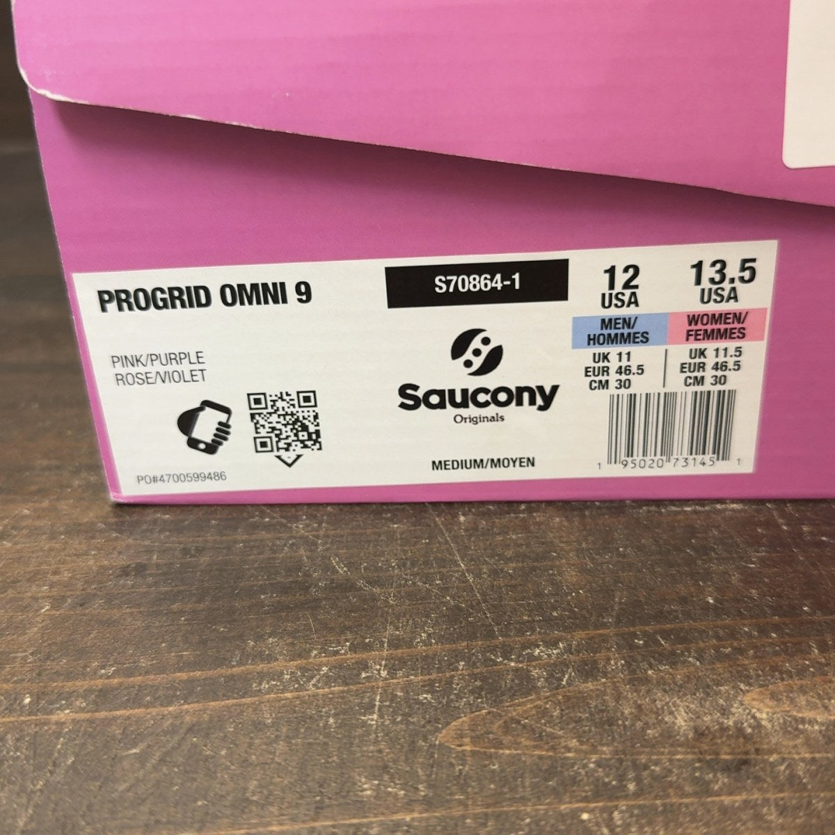 Saucony ProGrid Omni 9 Jae Tips To Do List Pink - Image 7