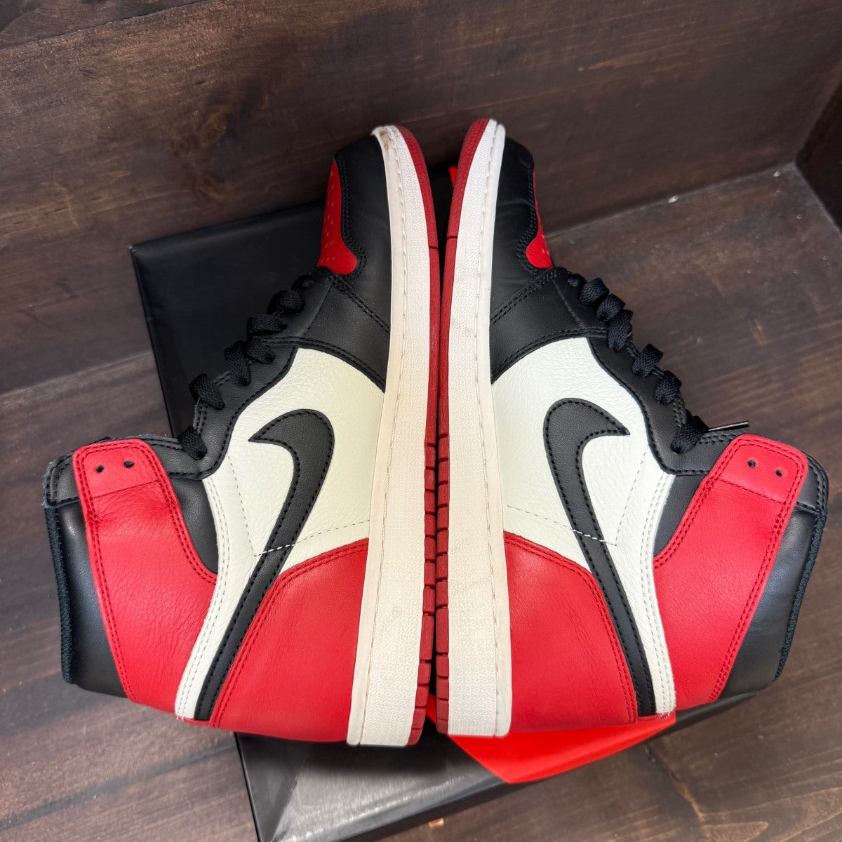 Jordan 1 Retro High Bred Toe - Image 4