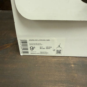 Jordan 1 Mid Alternate Bred Toe (Women's) - Image 7