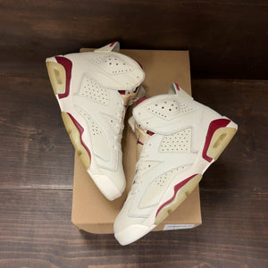 Jordan 6 Retro Maroon (2015) Size 8.5 (Pre-Owned) - front