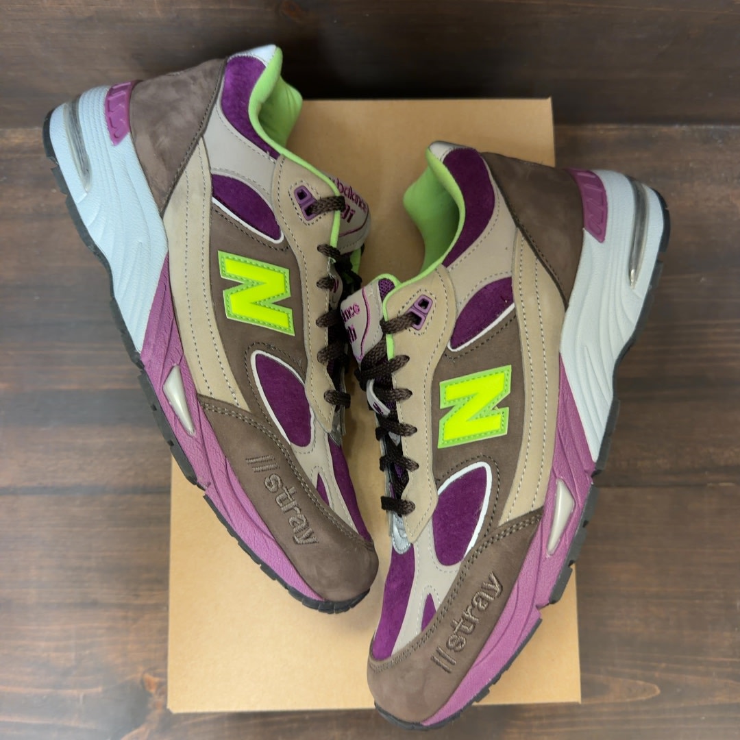 New Balance 991 Stray Rats Brown Size 9.5 (Pre-Owned) - Image 2