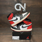 Jordan 1 Retro High OG Black Toe Reimagined Size 8.5 (Pre-Owned) - Image 1