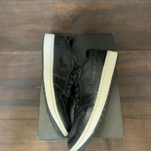 Jordan 1 Retro Low Golf Black Croc - Image 2