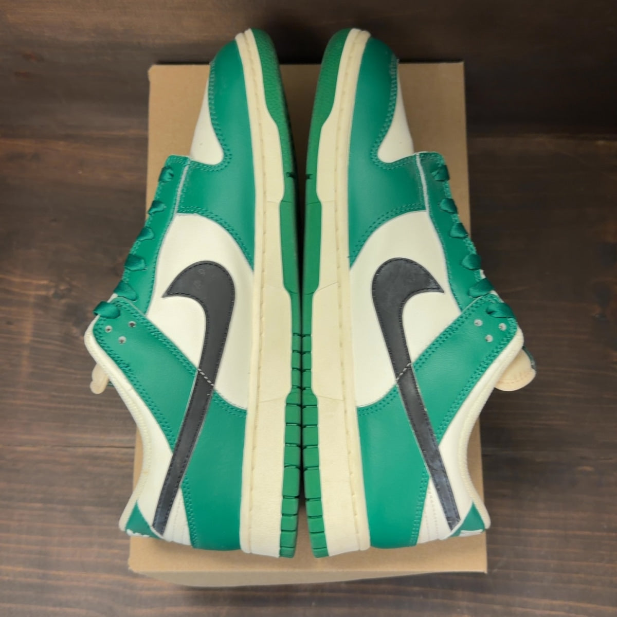 Nike Dunk Low SE Lottery Pack Malachite Green Size 12 (Pre-Owned) - Image 6