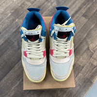 Jordan 4 Retro Union Guava Ice (US 9.5) (USED, No Box)
