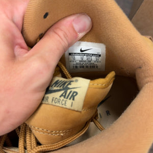 Nike Air Force 1 High Wheat (2015) Size 13 (Pre-Owned) - Image 7